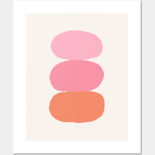 abstract blushes Posters and Art